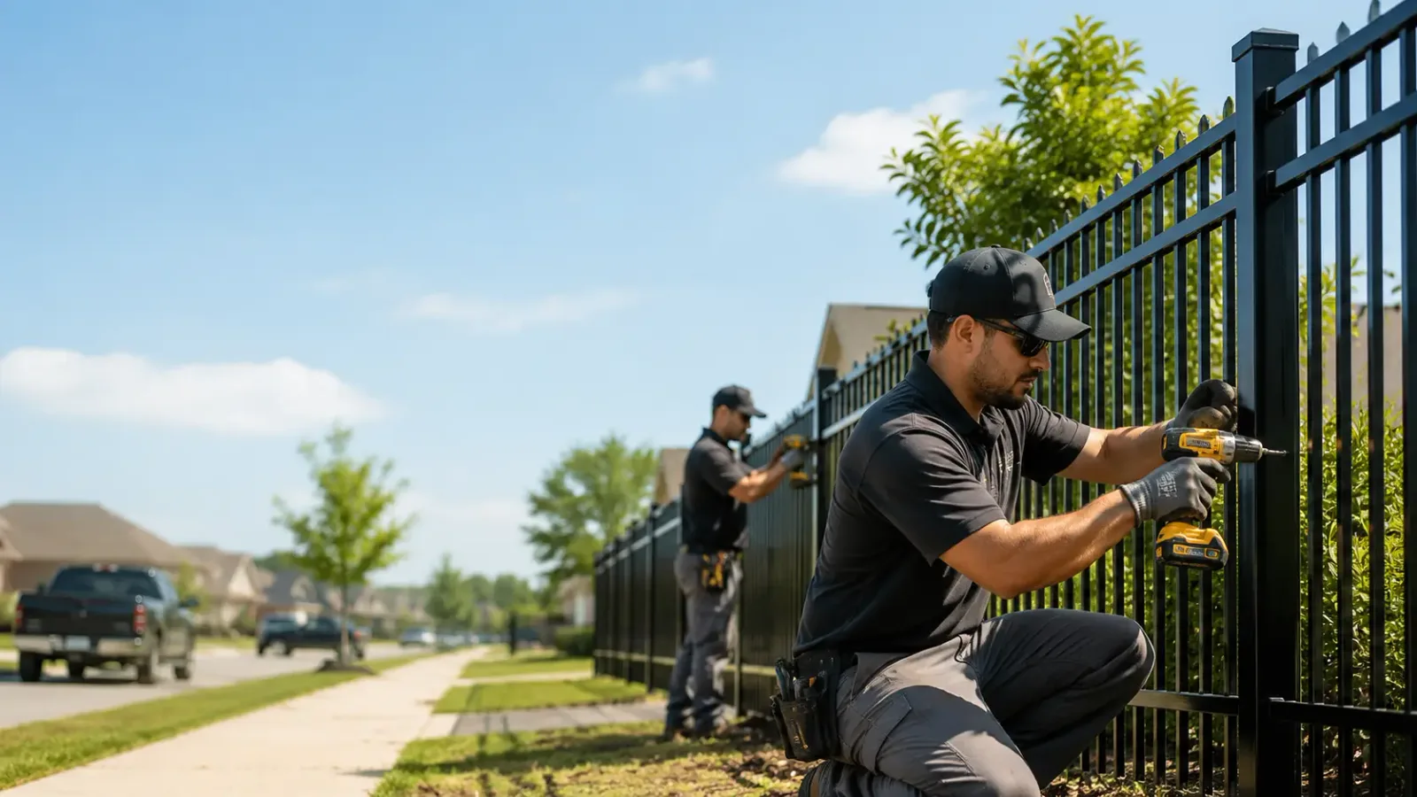 Metal Fence Installation in Anoka, MN